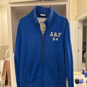 Abercrombie & Fitch Royal Blue Zip-Up Jacket